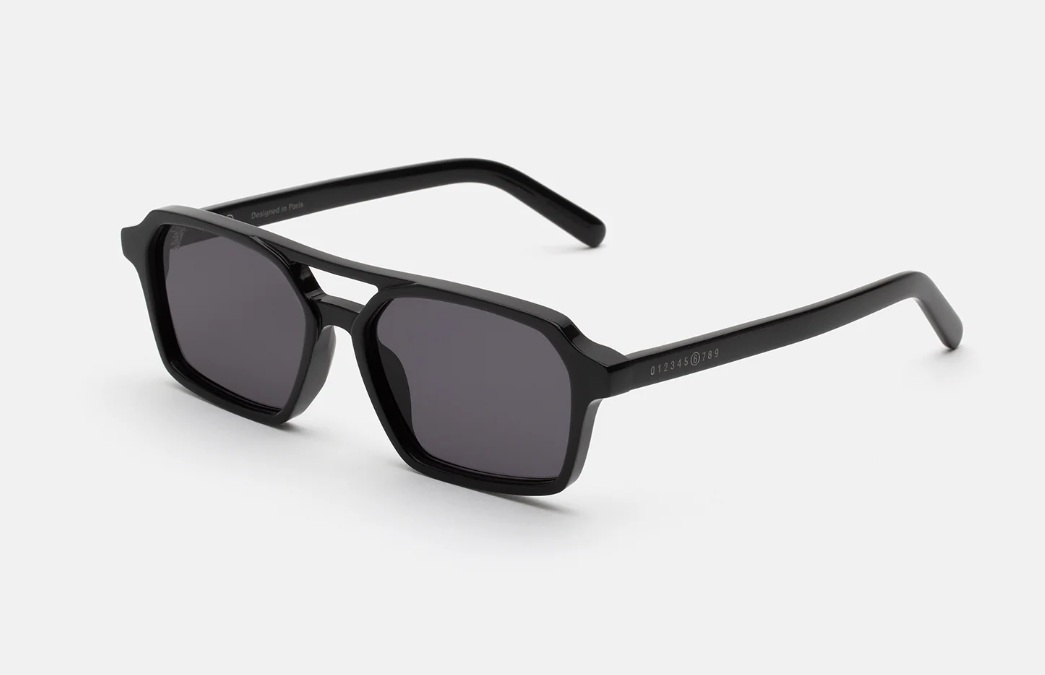 Солнцезащитные очки Maison Margiela MM6 Lunettes 7 Noir SI4 56