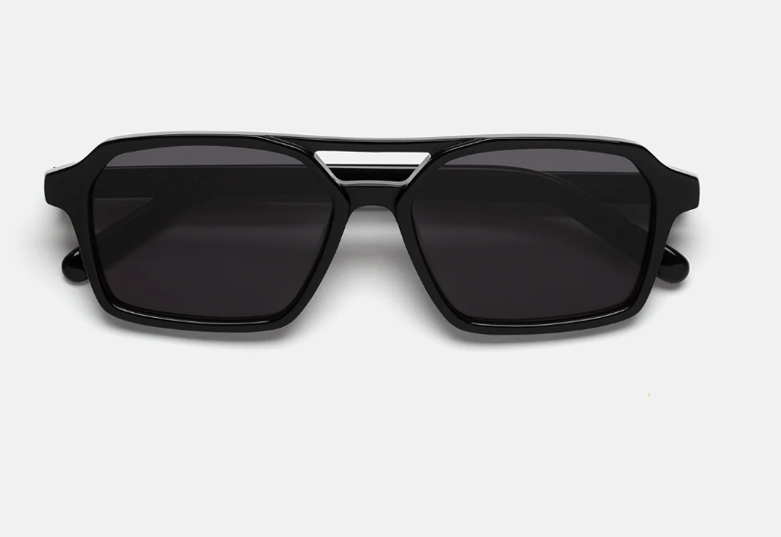 Солнцезащитные очки Maison Margiela MM6 Lunettes 7 Noir SI4 56 - Вид 2