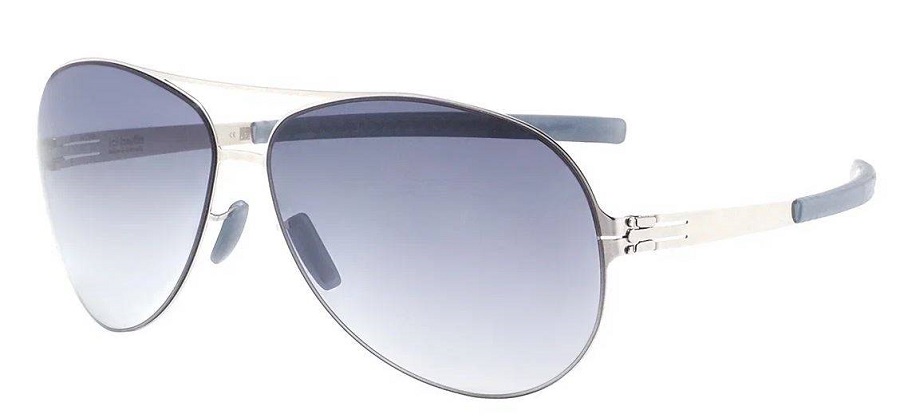 Солнцезащитные очки Ic Berlin IB Raf s. 0132, chrom black/clear nylon 61