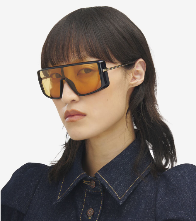 Солнцезащитные очки Alexander McQueen AM 0524S 004 99 - Вид 3