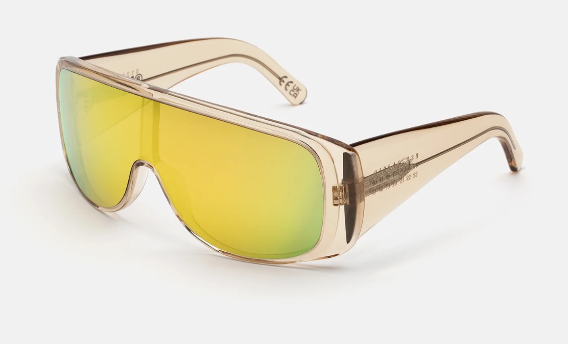 Солнцезащитные очки Maison Margiela MM6 Mask Ivory I9B 69