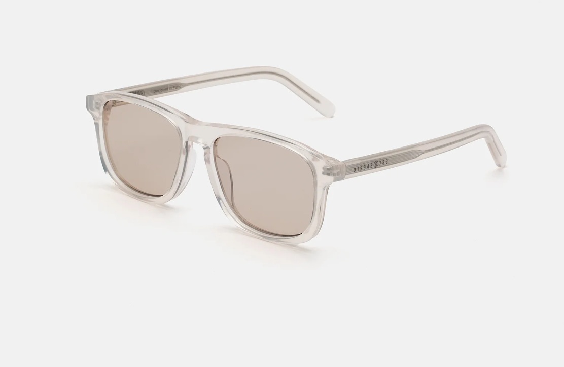 Солнцезащитные очки Maison Margiela MM6 Lunettes 9 White YBR 54