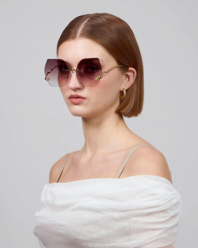 Солнцезащитные очки For Art's Sake FAS La Vie En Rose Champagne SF030CH 62 - Вид 2