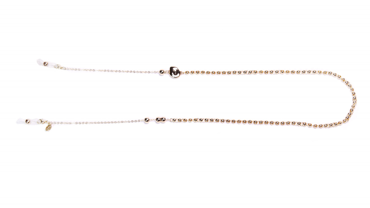 Цепочка Ronda 367з, бижутерный сплав, золотой, р 65 - Вид 2