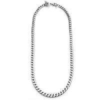 Цепочка Kaleos металл chain,серебро, р 80