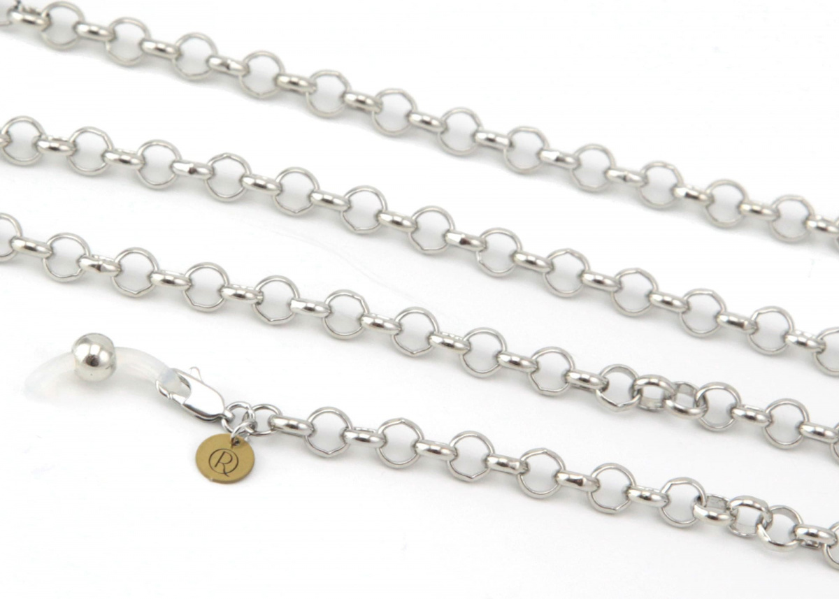 Цепочка Ronda 30с, юв.спл, серебряный, р 65 - Вид 2