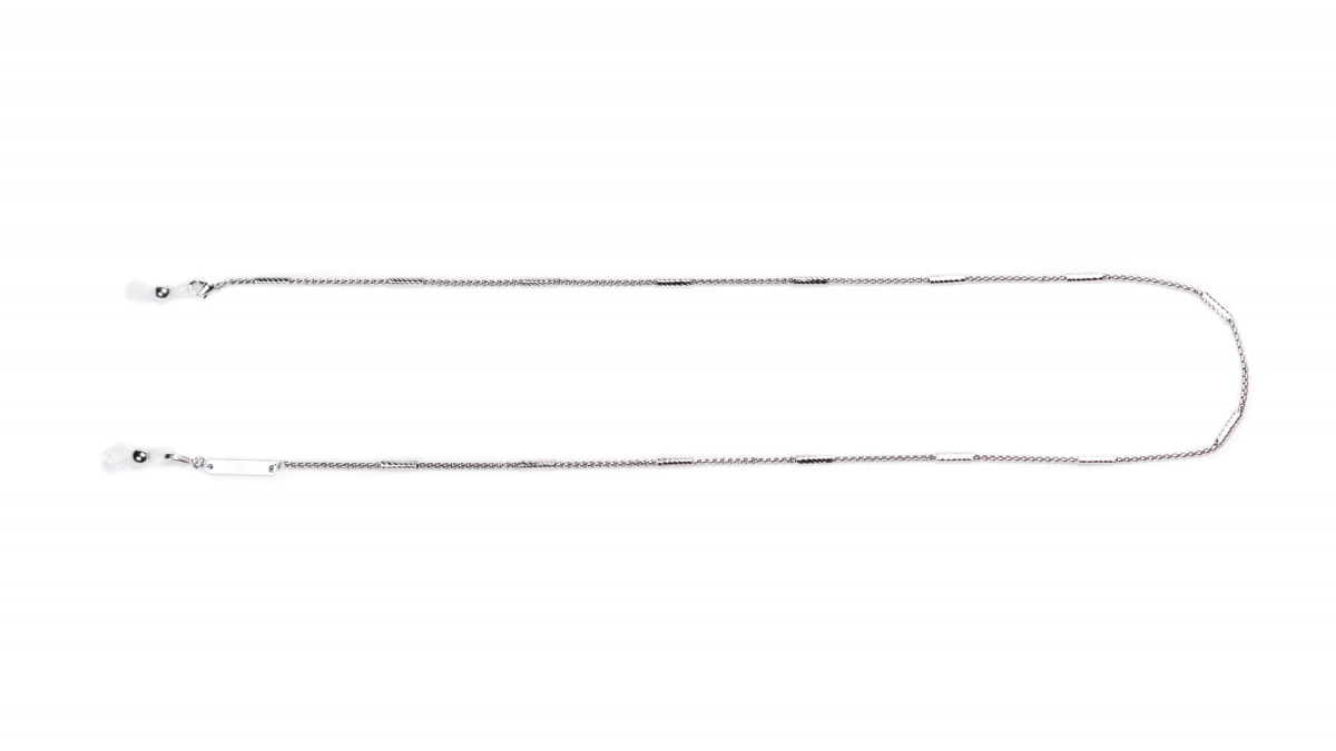 Цепочка Ronda 376с, бижутерный сплав, серебряный, р 65 - Вид 2