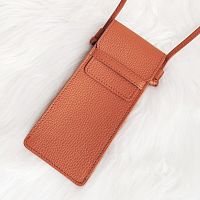 Сумка для очков Mois, рыжий (уценено)