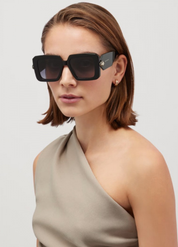 Солнцезащитные очки Bvlgari BV 40006I 01B 52 - Вид 2